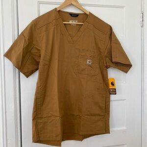 Carhartt Force Cross-Flex Men's V-Neck Scrub Top